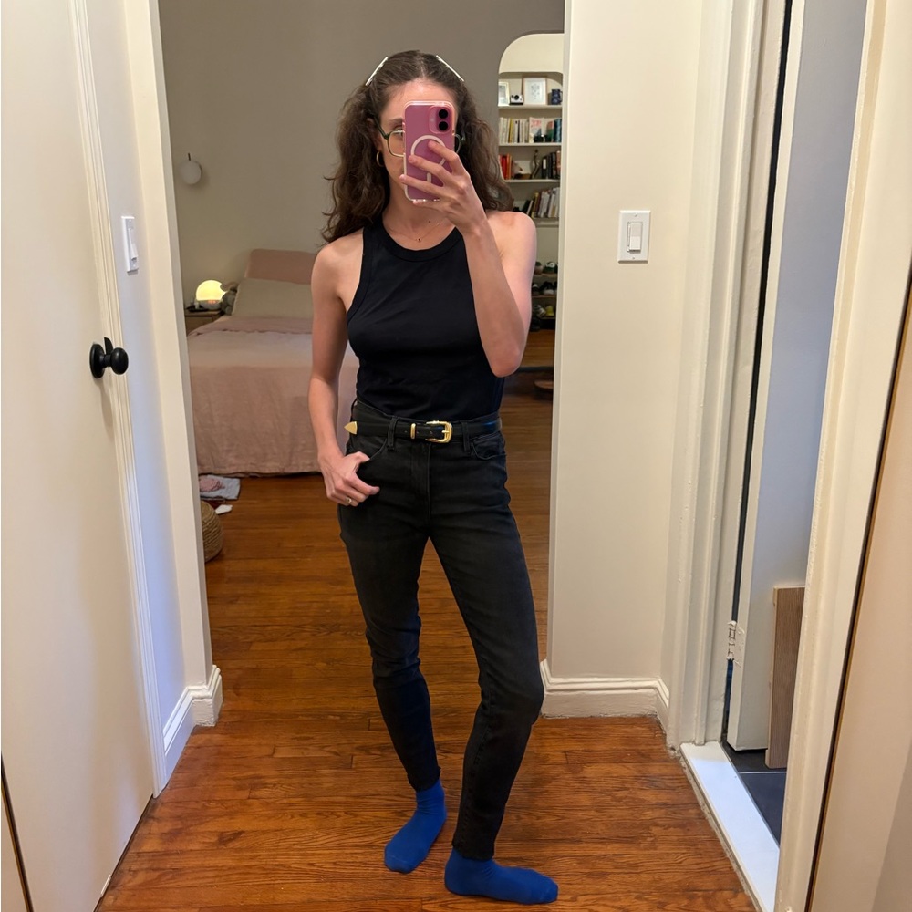 Frame Denim Le High Skinny Crop